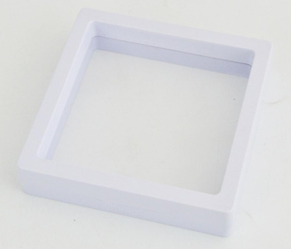 White transparent film gift box