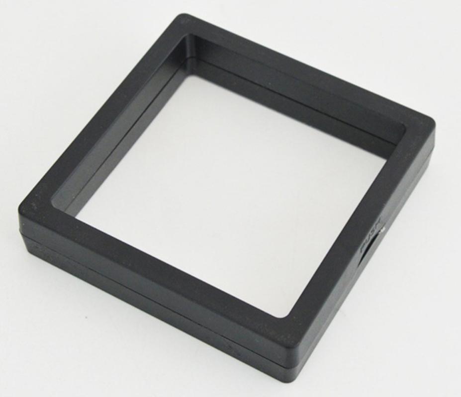 Black transparent film gift box