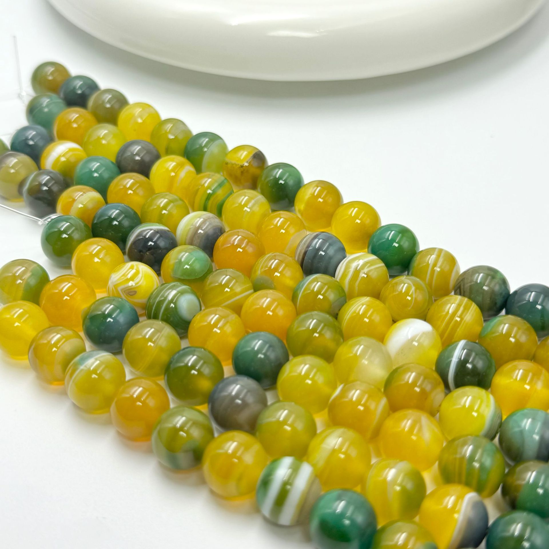 Yellow-green/10mm/38pcs