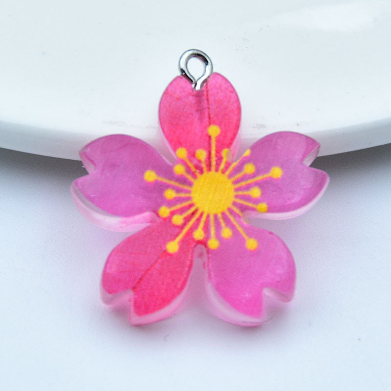 luminous rose red
