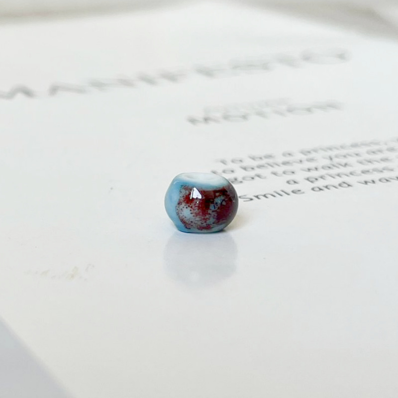 Light blue bottom kiln change