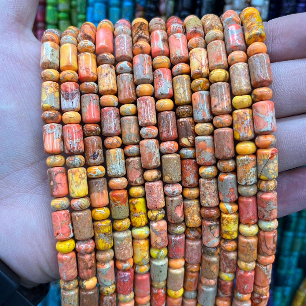 Orange Impression Jasper