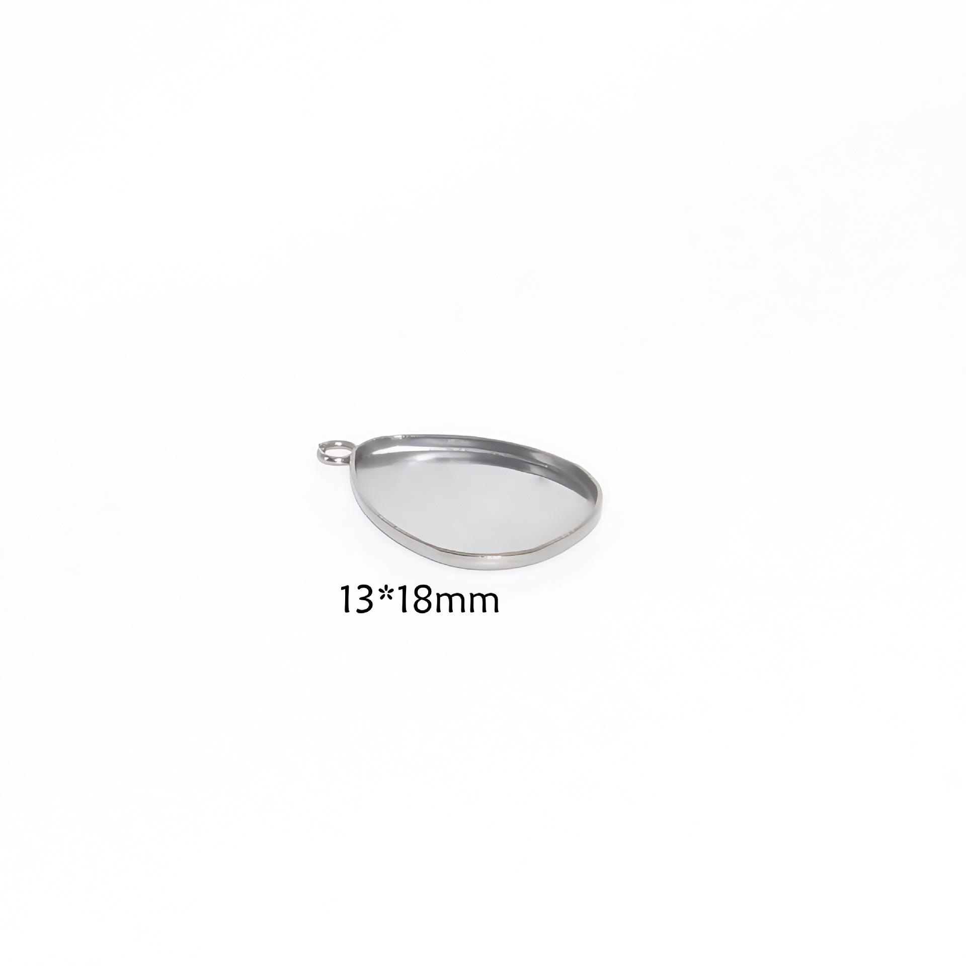 Water drop single circle (13*18mm)