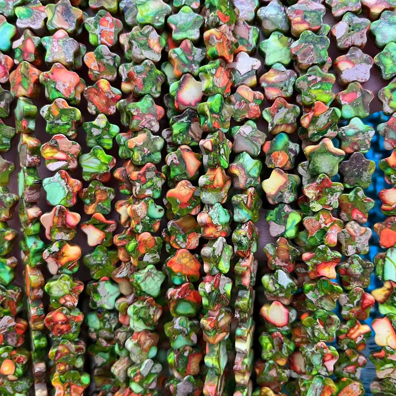 Flower green emperor stone