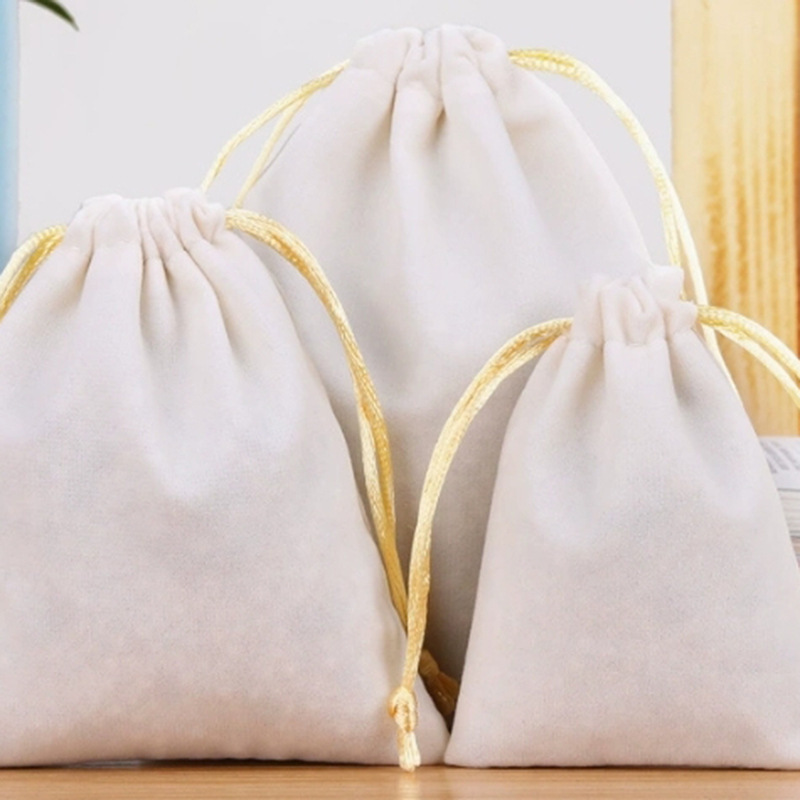 10* 12cm color flannel bag