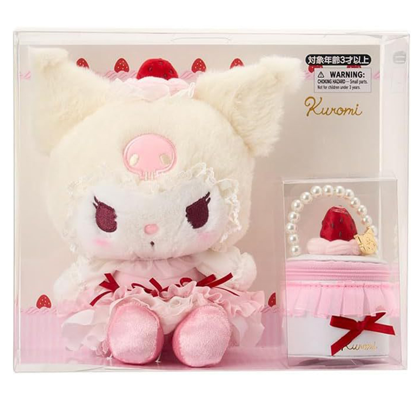 Strawberry cake kuromi gift box