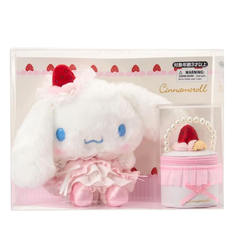 Strawberry cake cinnamon dog gift box