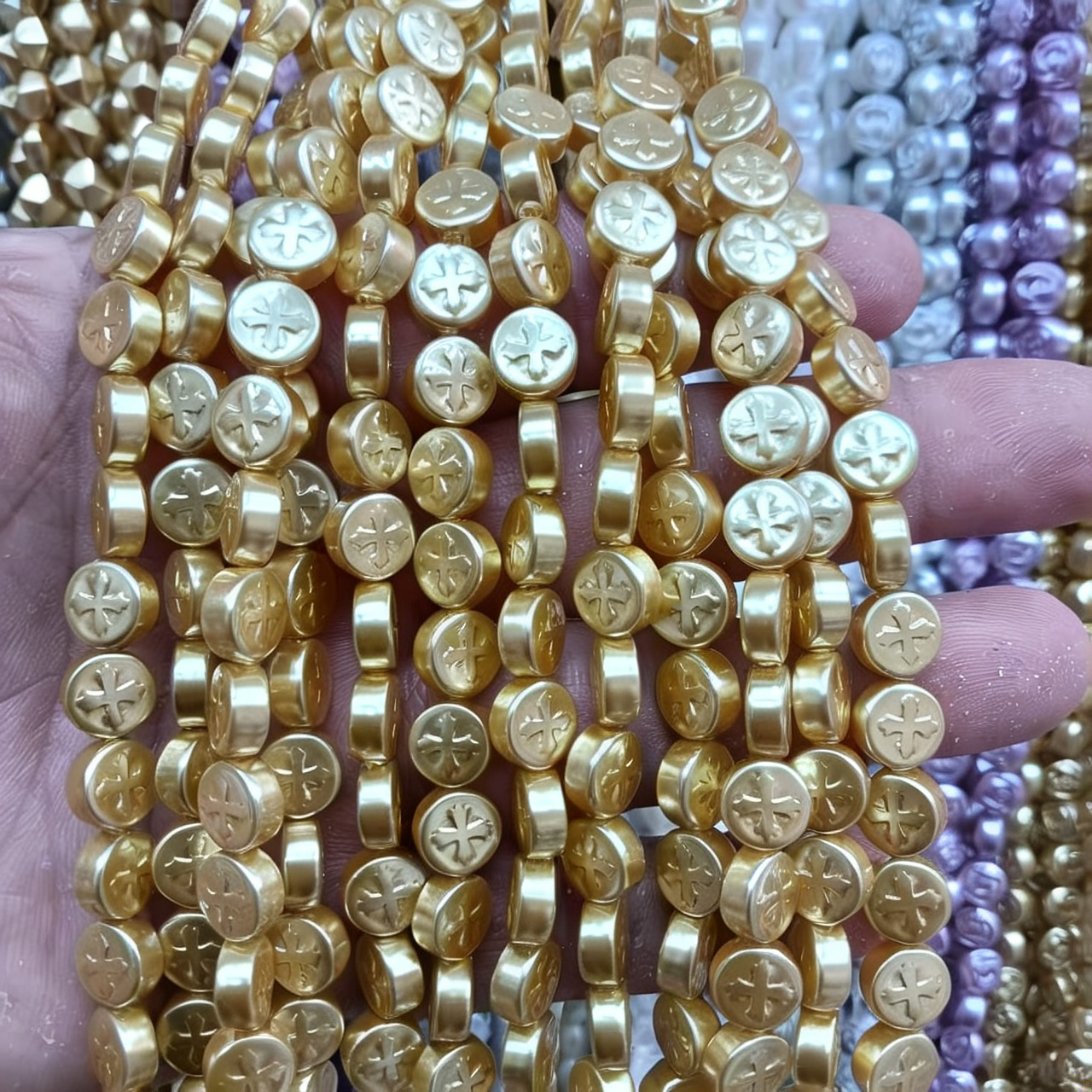 11mm round cross yellow