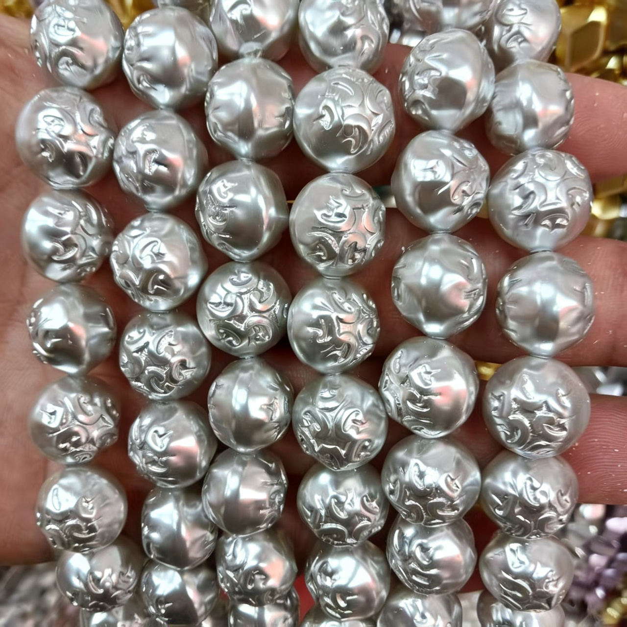 10mm ball pattern gray