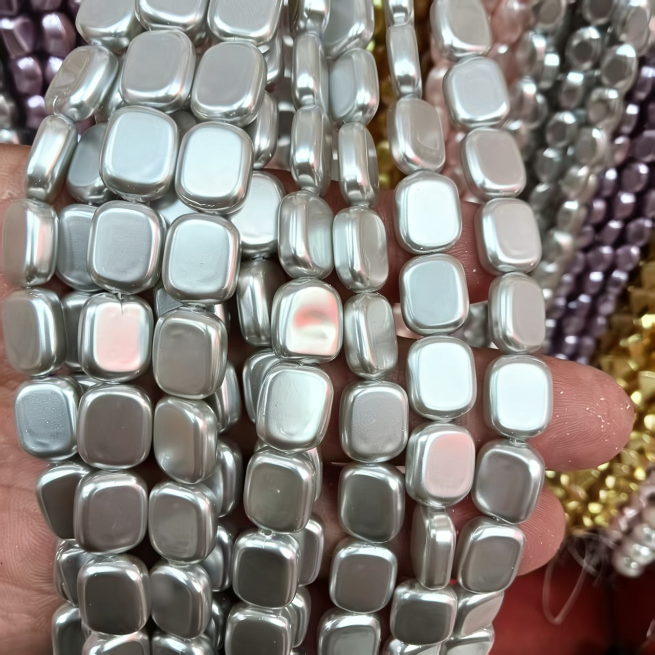 10x12mm rectangular gray