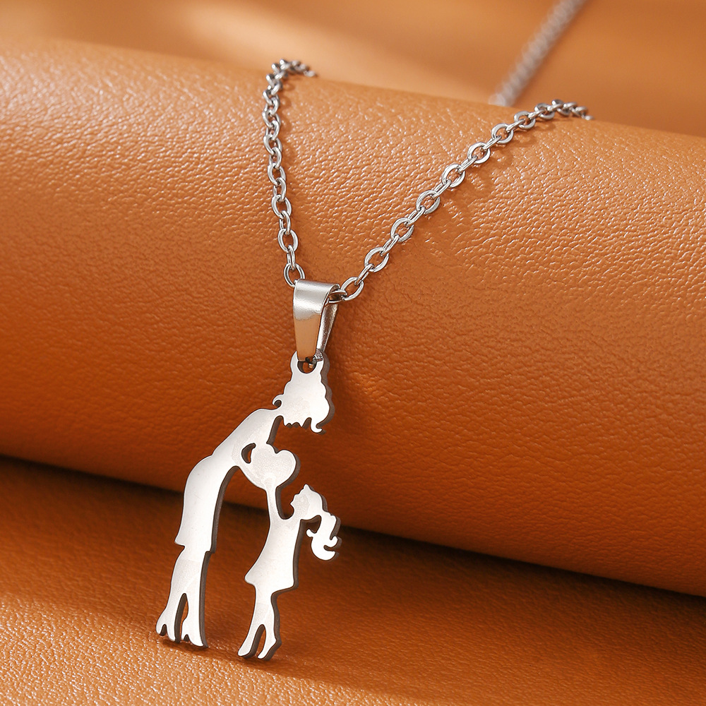 D1596-1 [steel color] mom 1 daughter