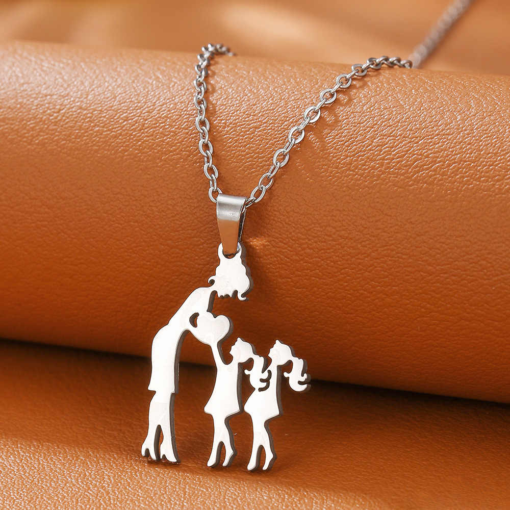 D1600-1 [steel color] mom 2 daughters