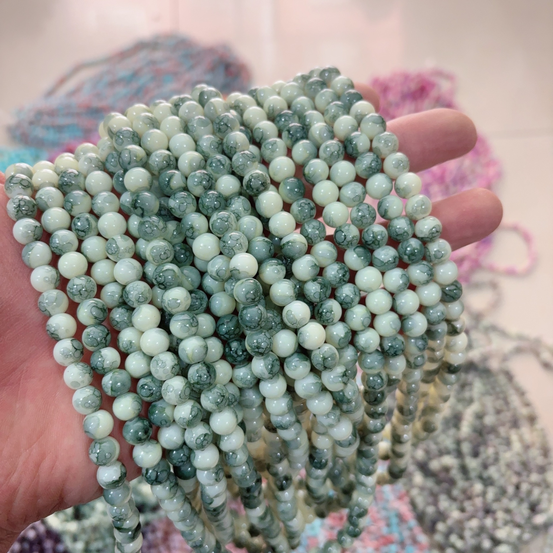 Blossom - bean green