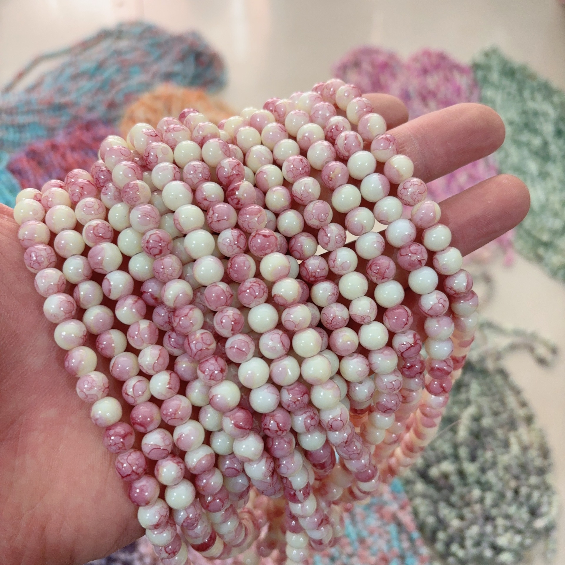 Flowering - light rose red