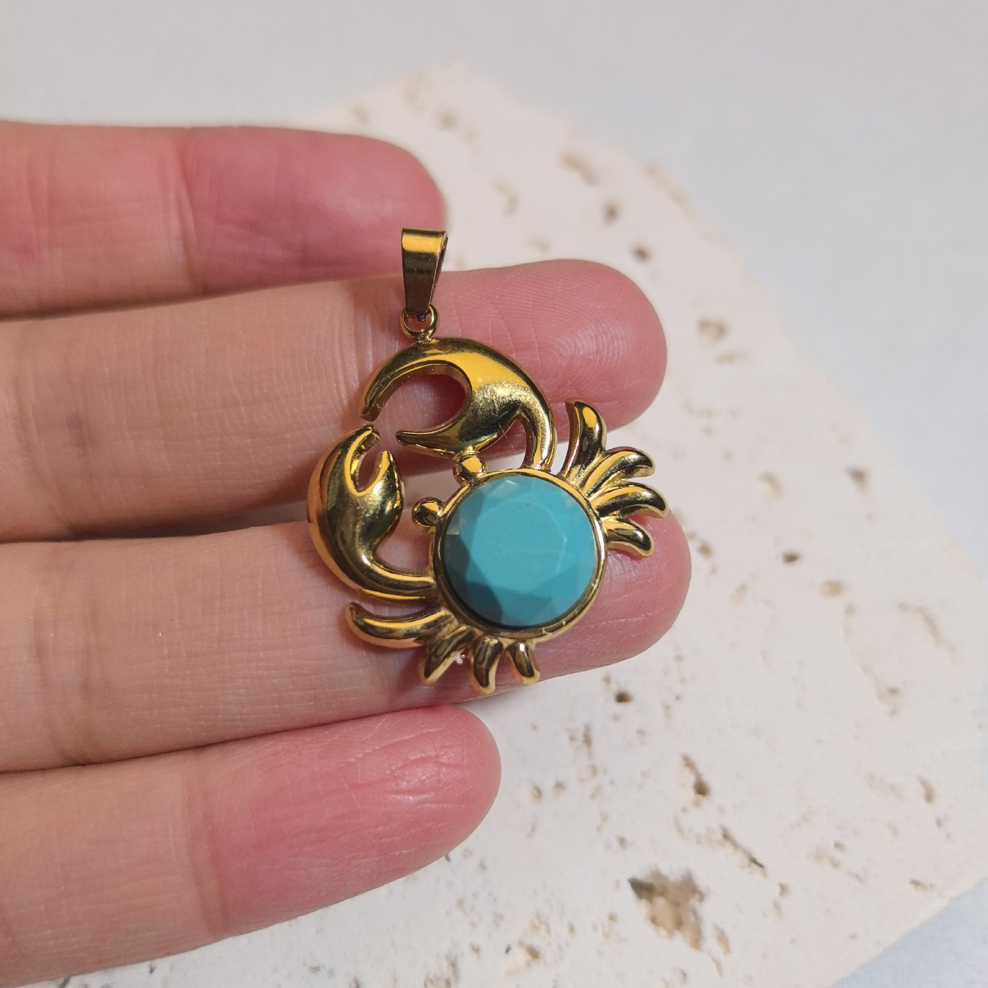 turquesa de azul claro