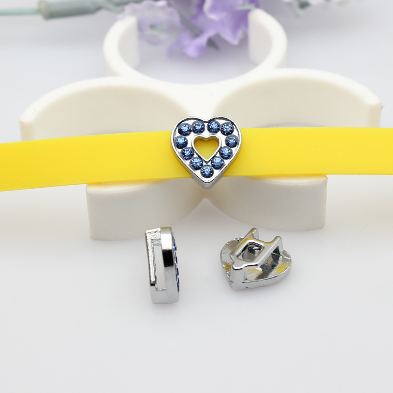 Love -8mm shallow blue diamond