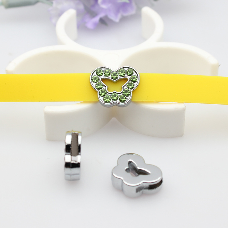 Butterfly -8mm light green drill