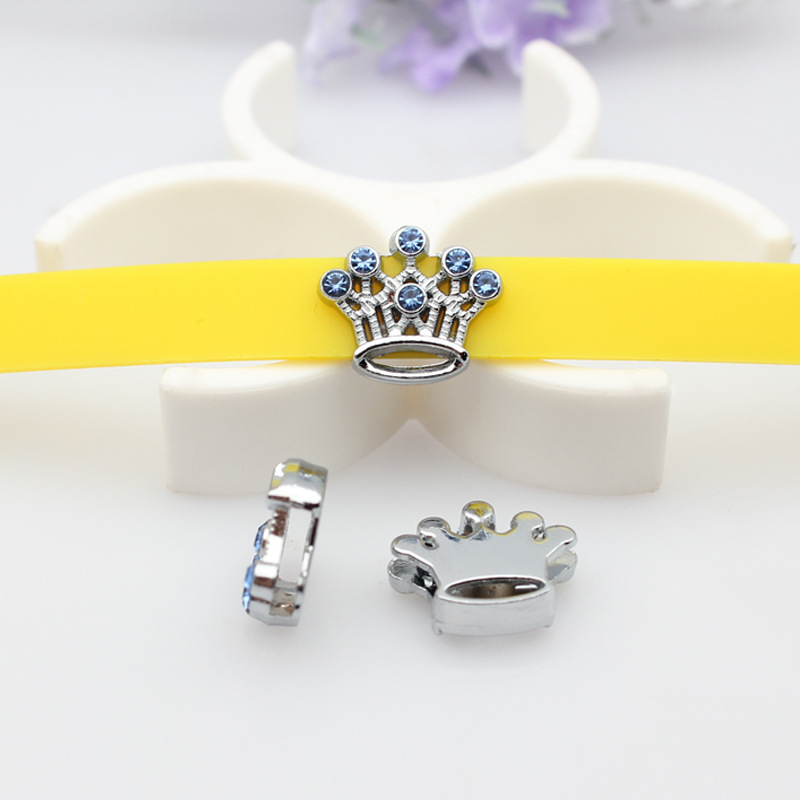 Crown -8mm shallow blue diamond