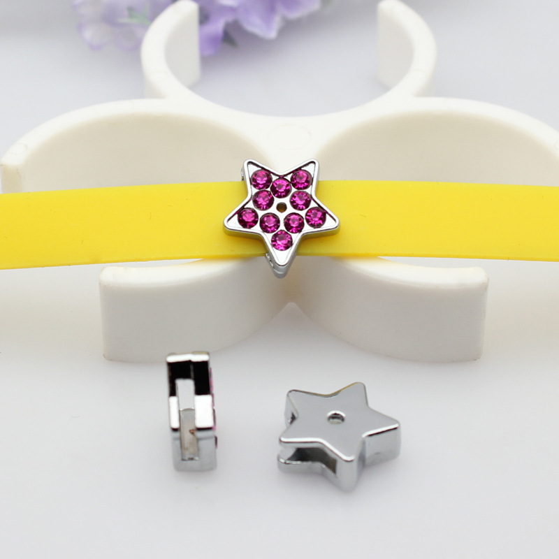 Star -8mm Rose Red drill