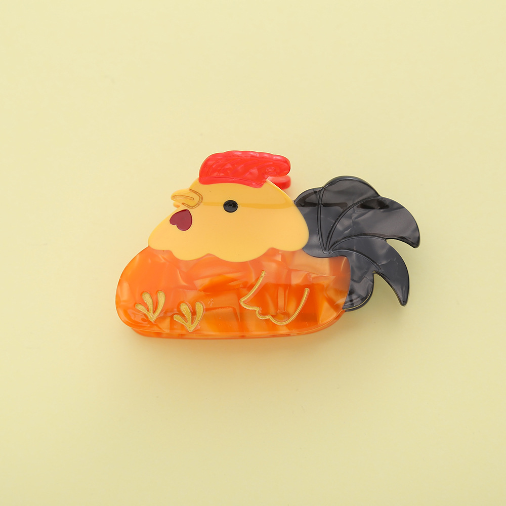 Black tail cock 8.5*5.5cm