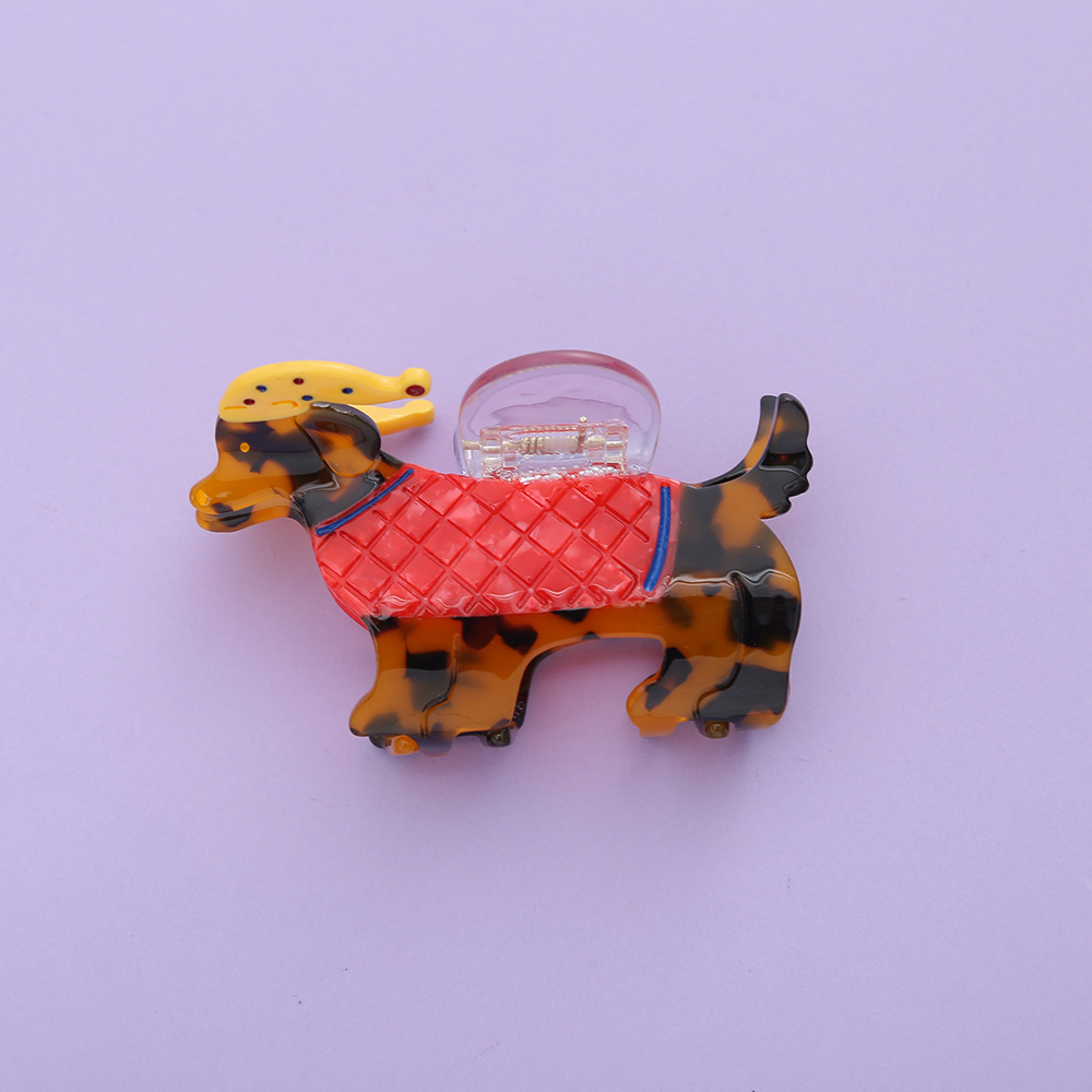Red sweater puppy 8*5.5cm