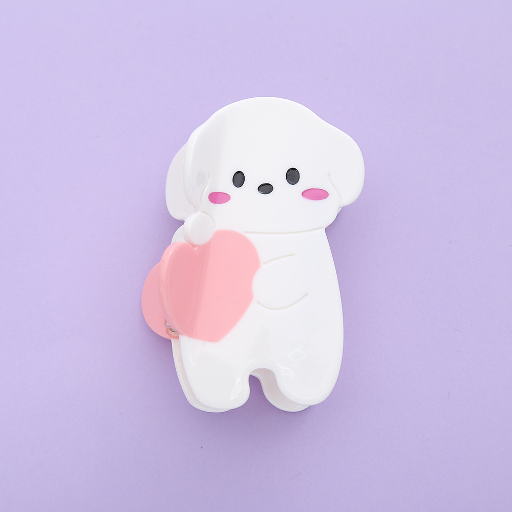 White puppy 8.5*5.5cm