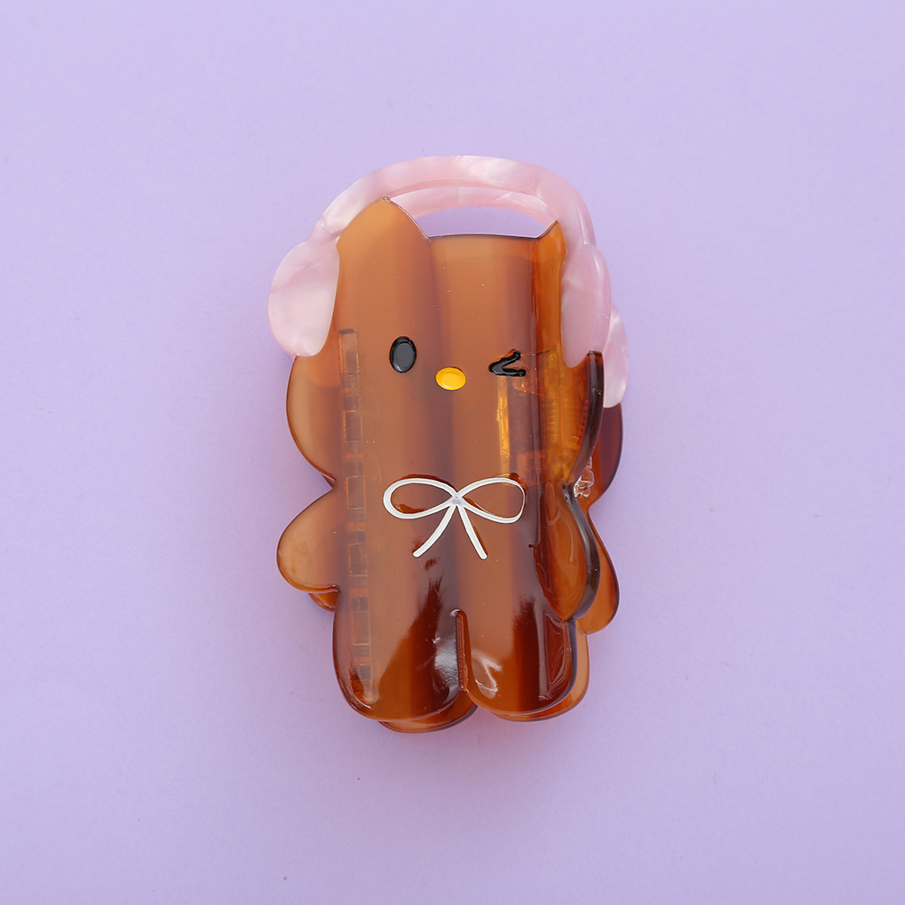 Caramel color cat 8.5*5.5cm