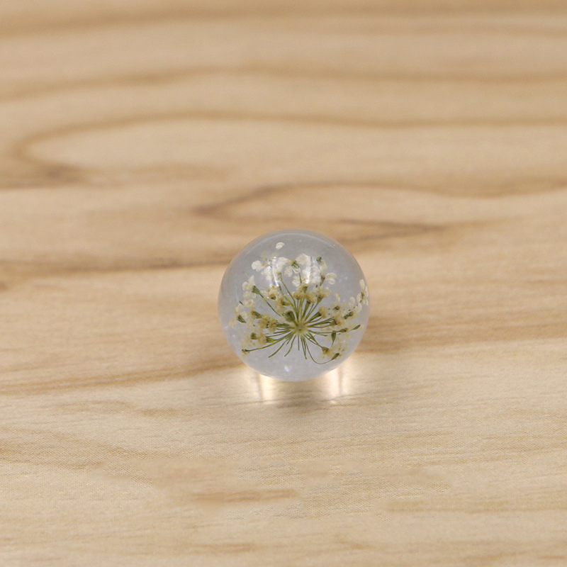 S1035 white flower 12mm