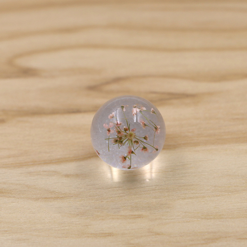 S1035 pink flower 15mm