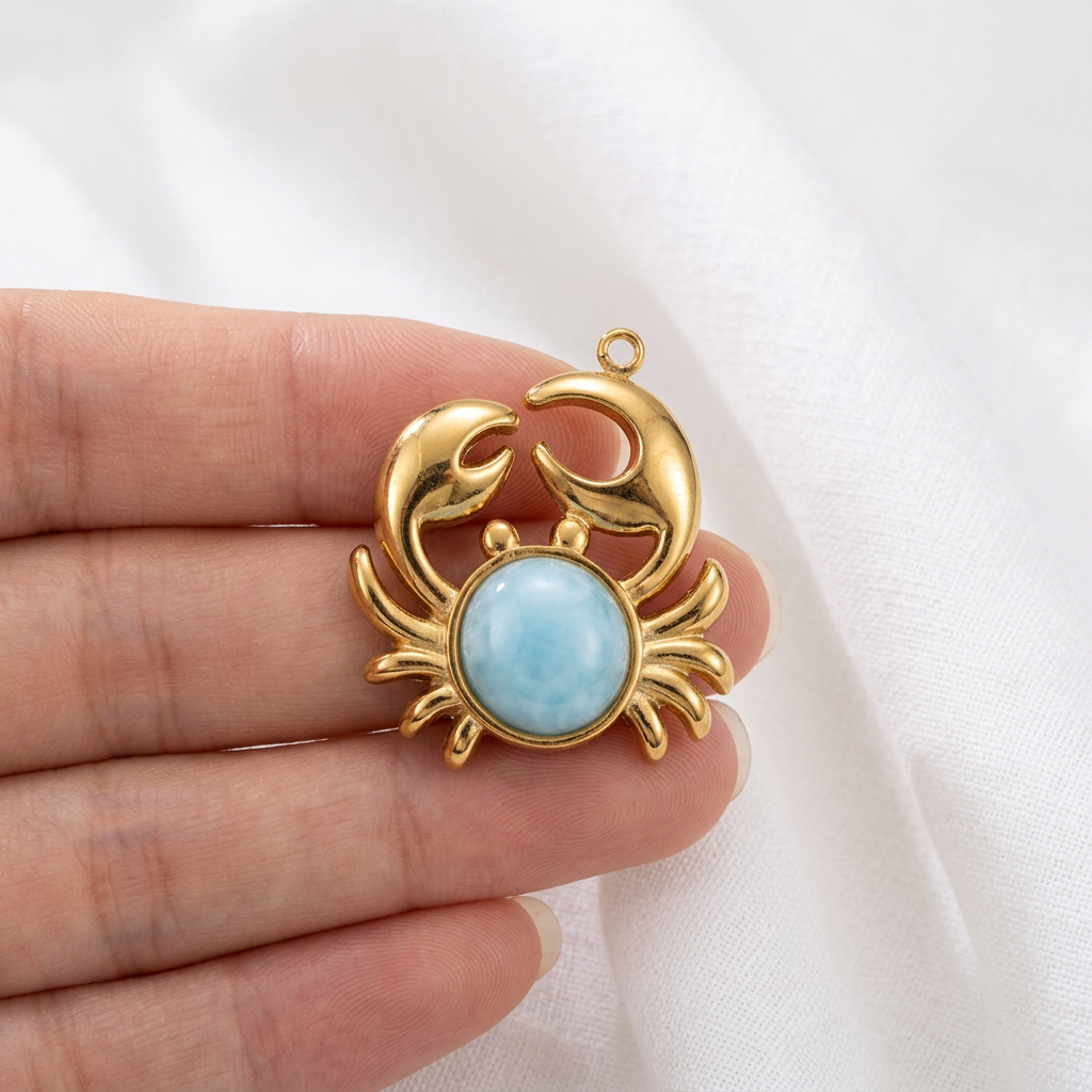 Crab Aquamarine