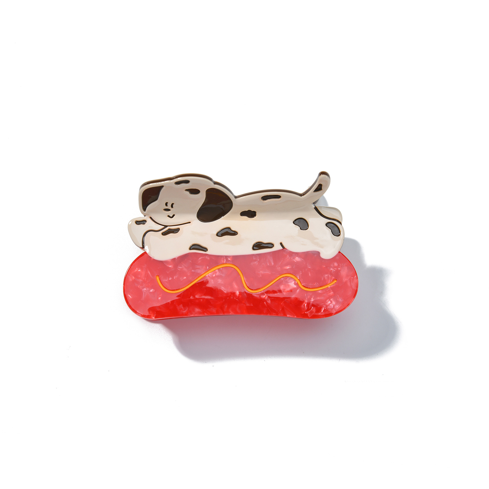 Sausage spotted puppy