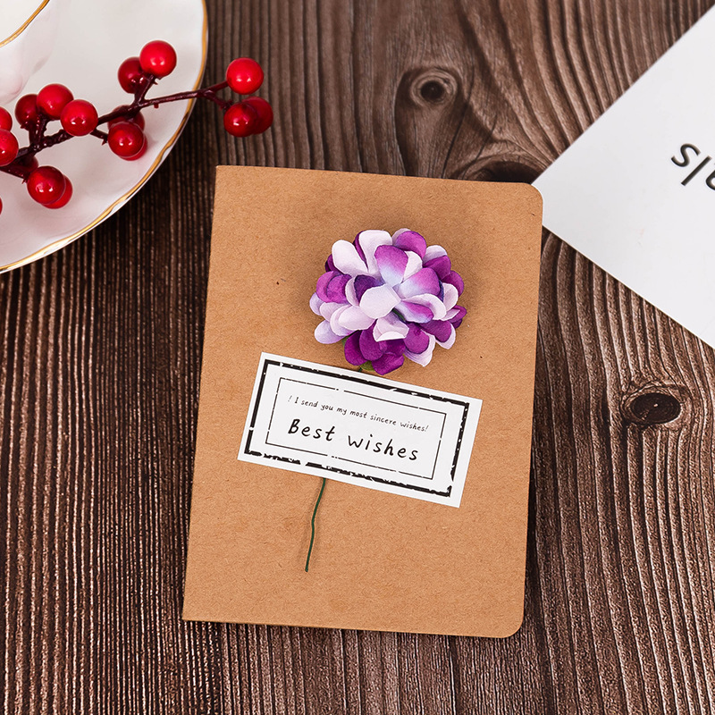 04 Purple Carnation (Kraft Paper small size)