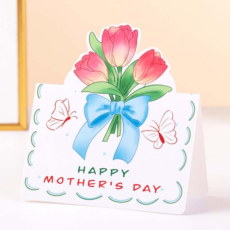 【06】type b tulip-happy mother’s day (single card) 80043