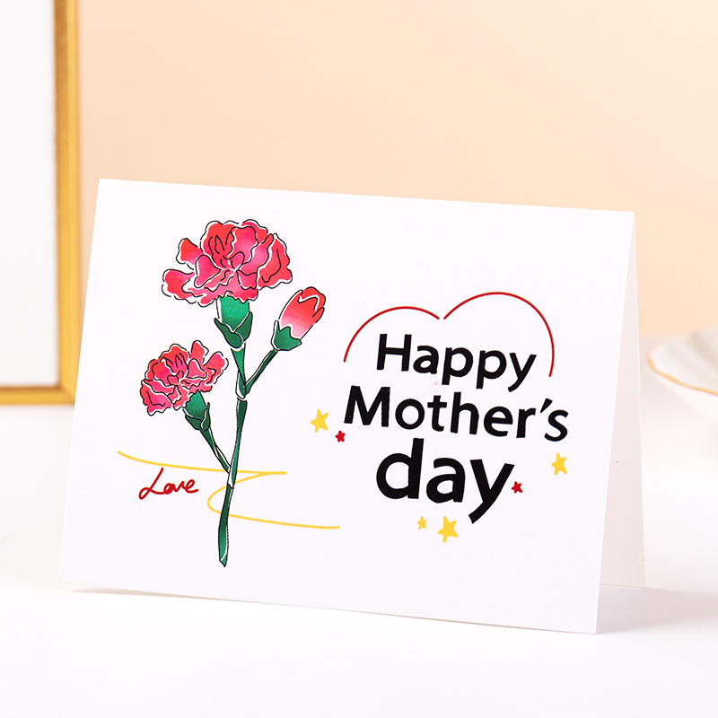 【08】style a carnation-happy mother’s day (single card) 80043