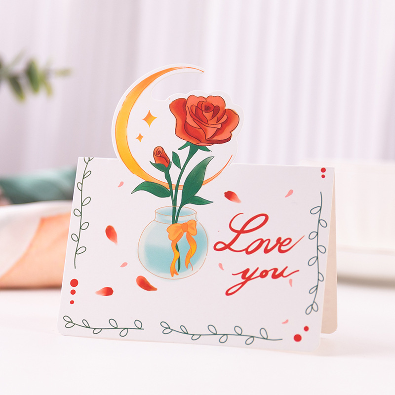 【02]rose-love you single card