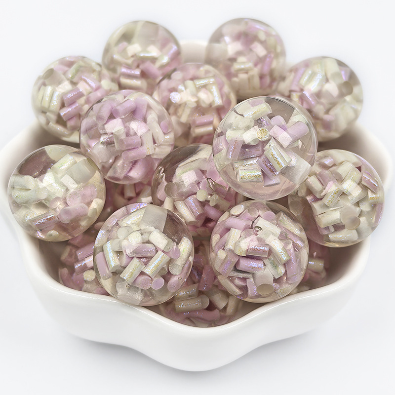 16mm soft clay strip resin beads c6 color