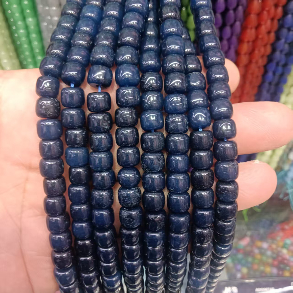 6 light blue porcelain