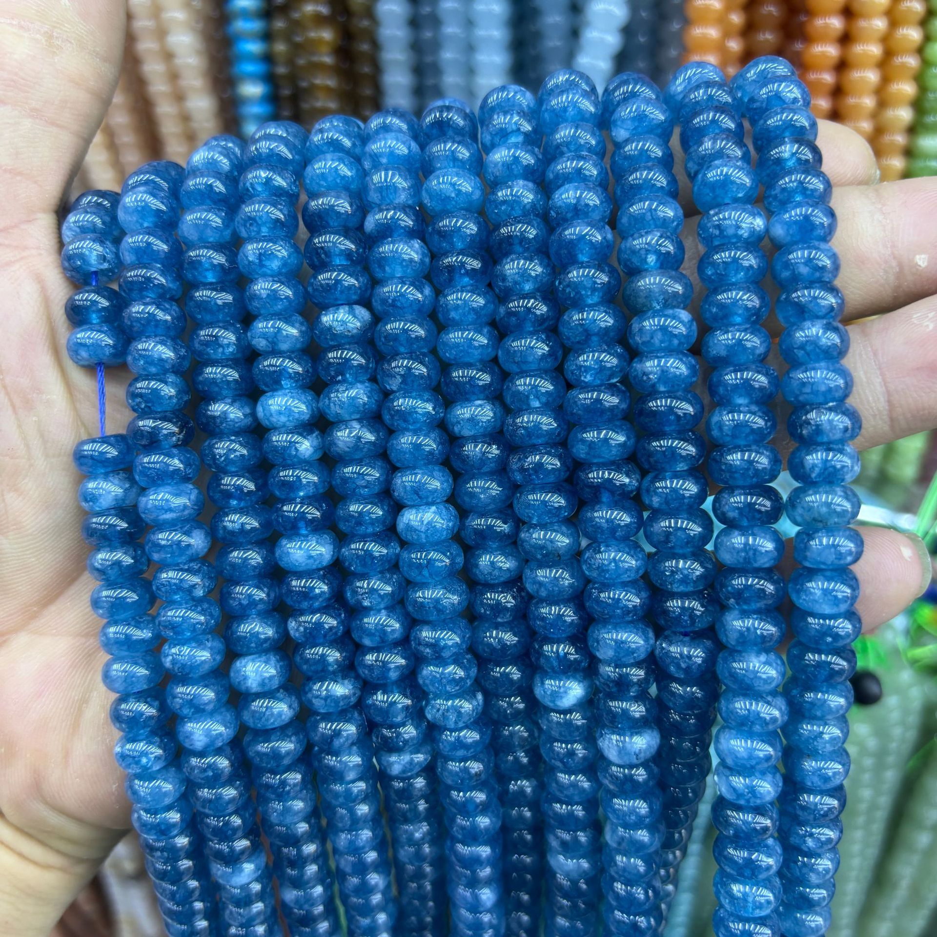 synthetic Color abacus beads 7