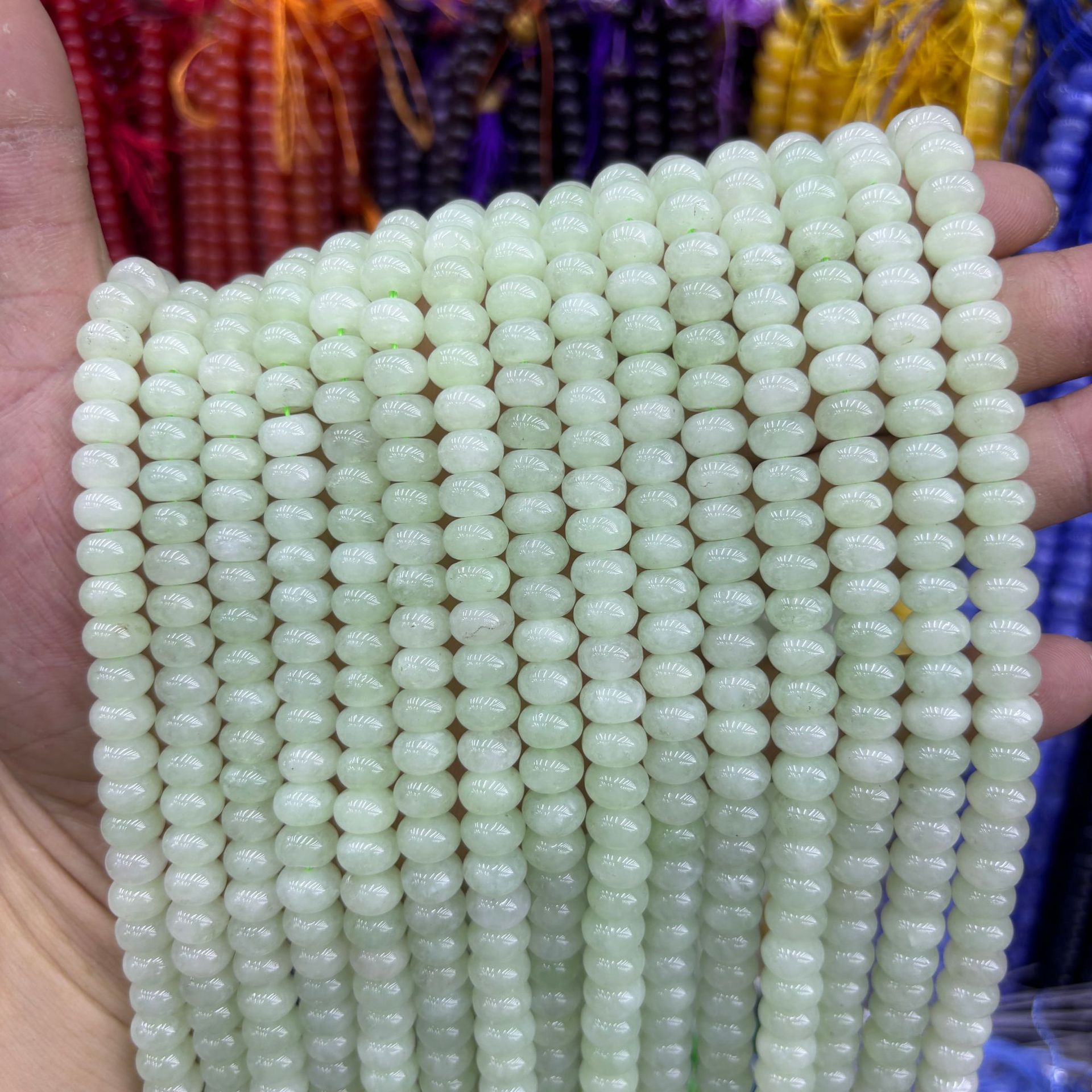 synthetic Color abacus beads 13
