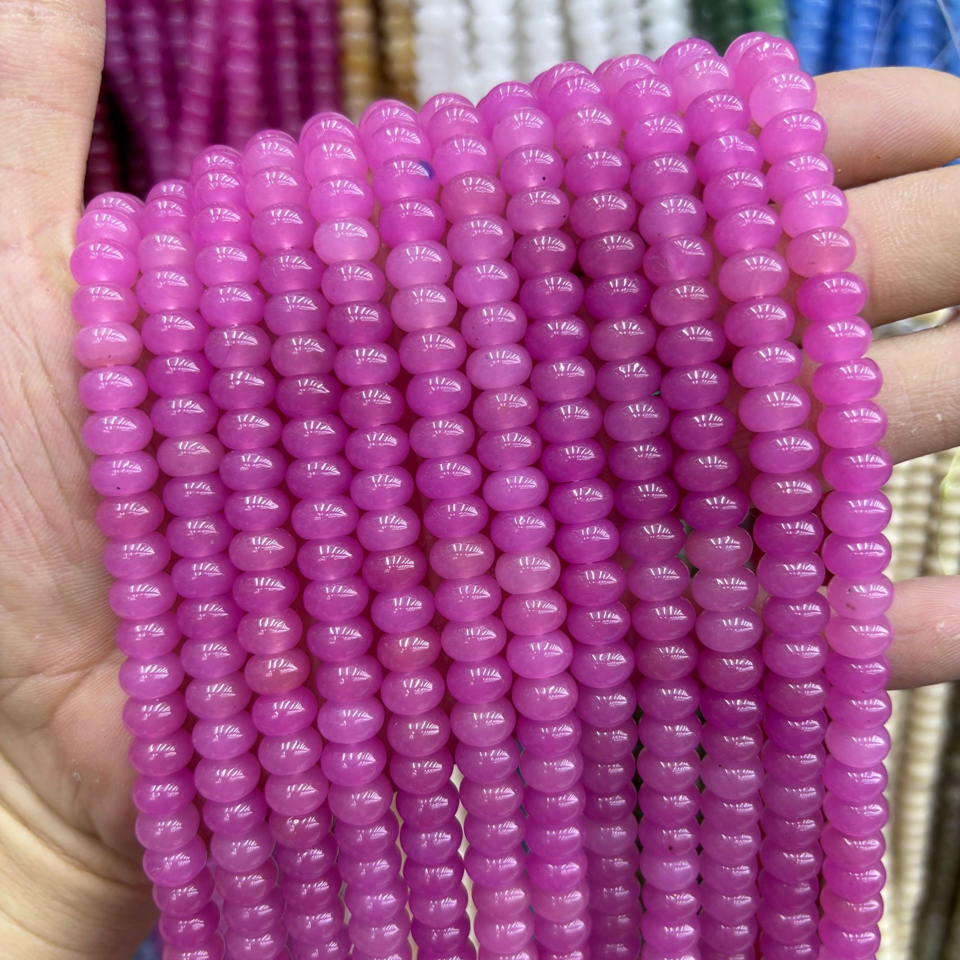 synthetic Color abacus beads 29
