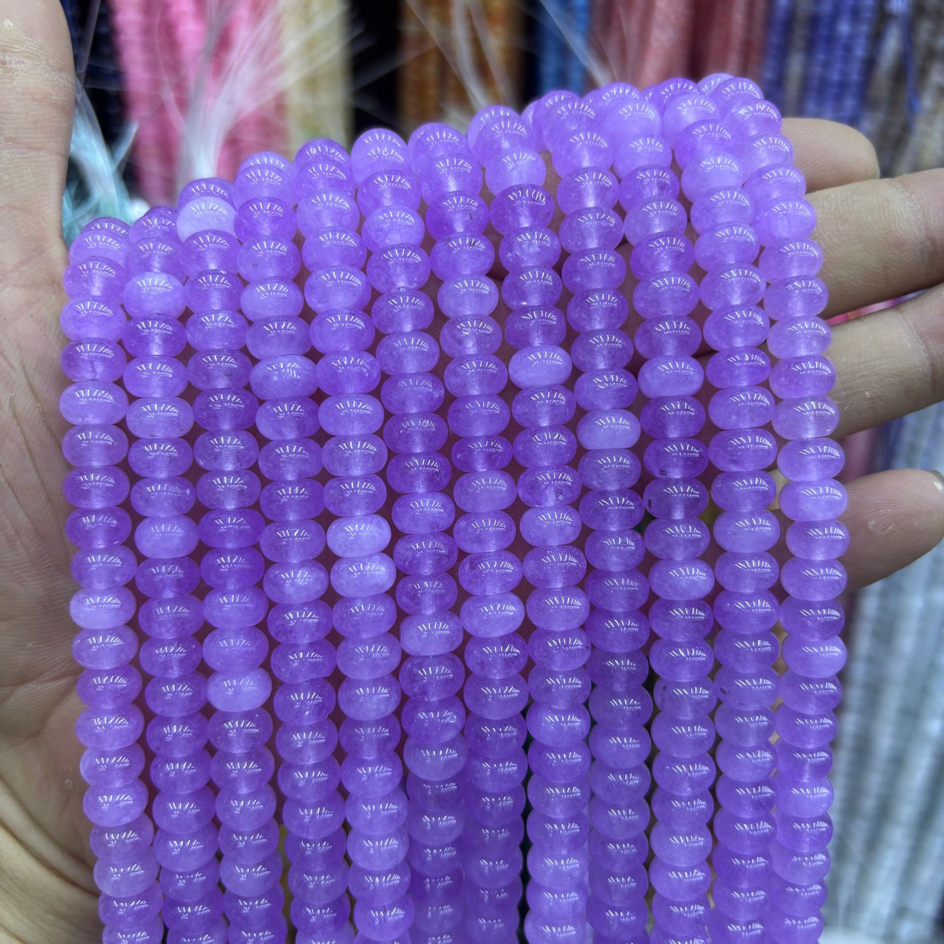synthetic Color abacus beads 33
