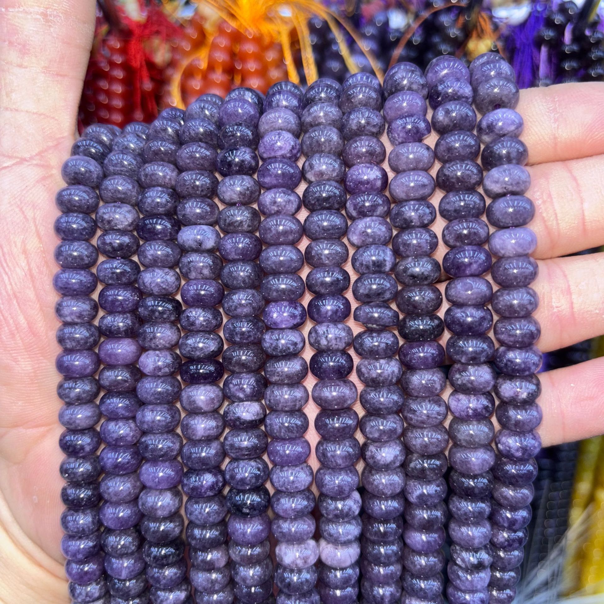 synthetic Color abacus beads 39