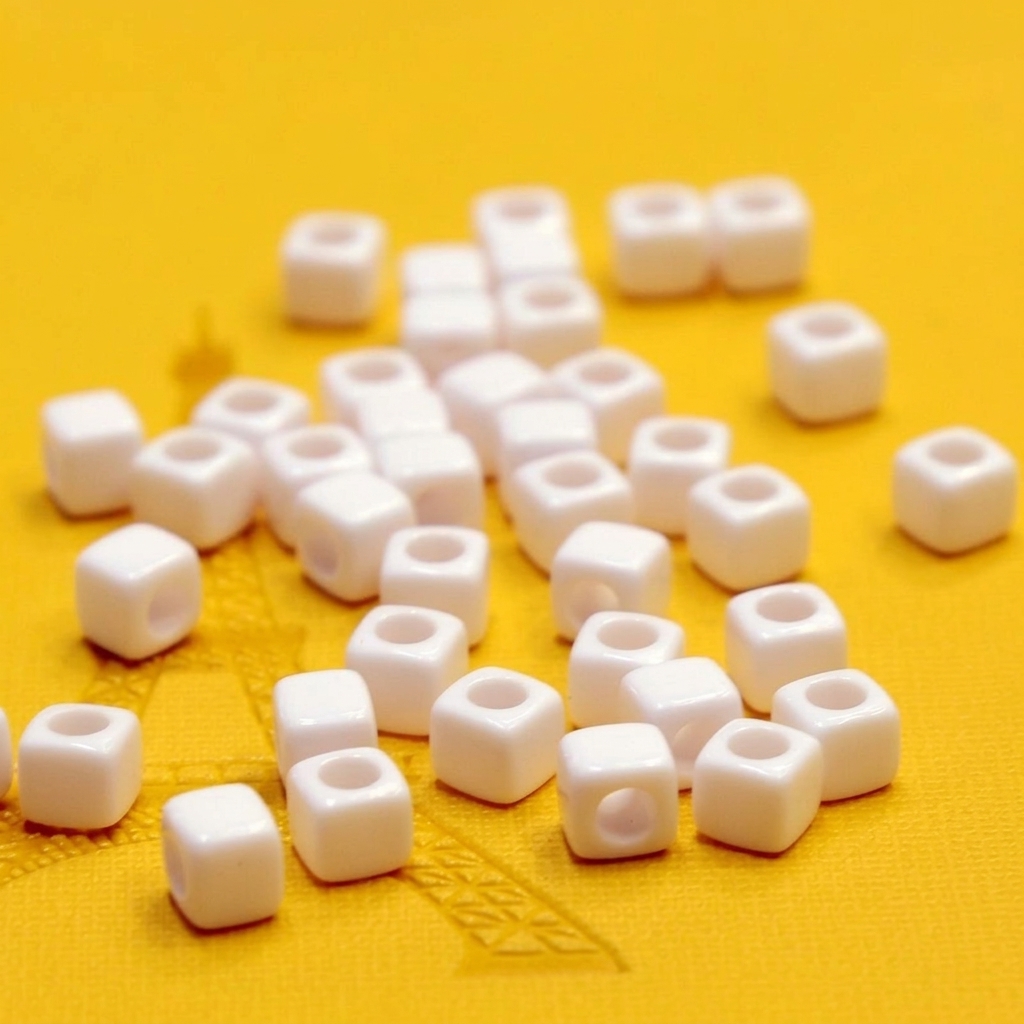 7*7MM square beads (about 1900 pieces/catties)