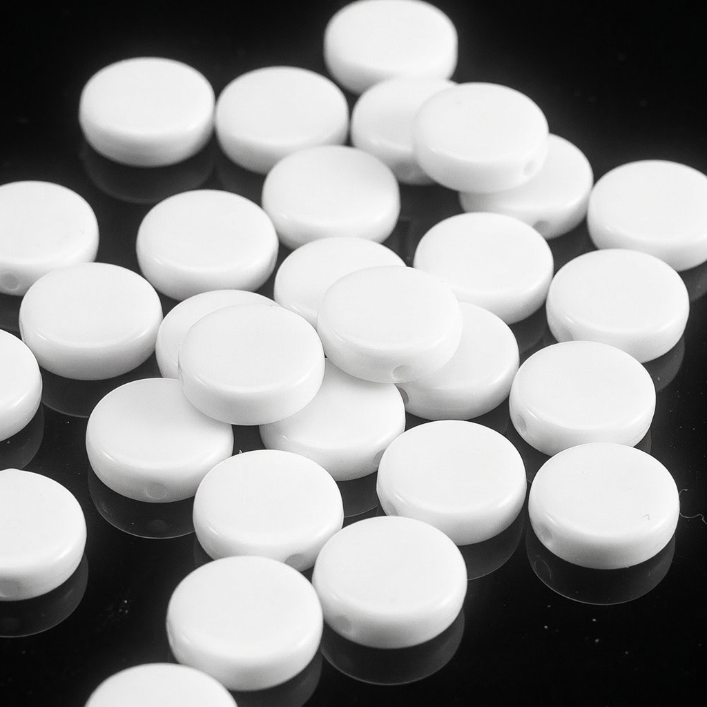 4*11mm flat round beads (about 1350 pieces/catties)