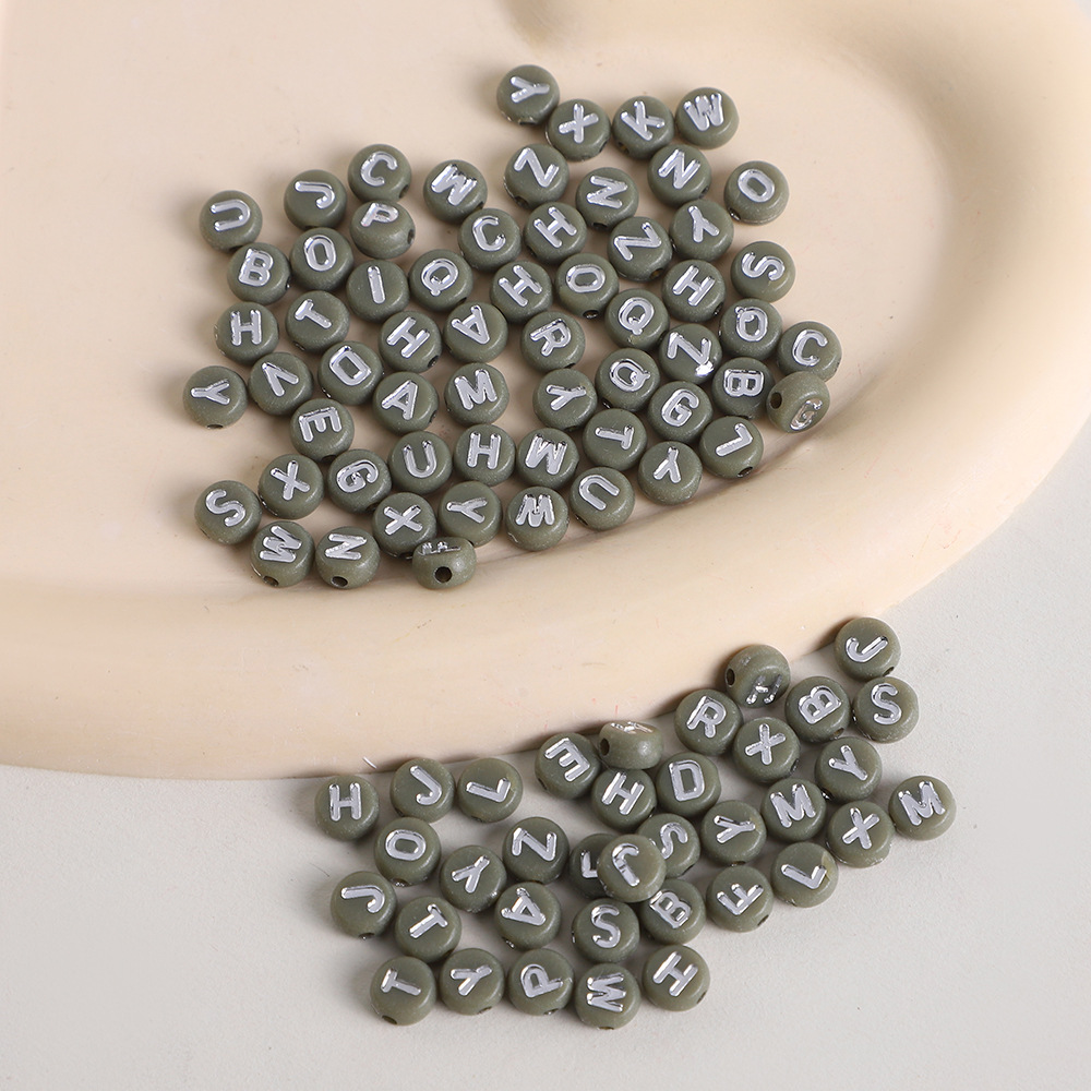 Green with silver 002#