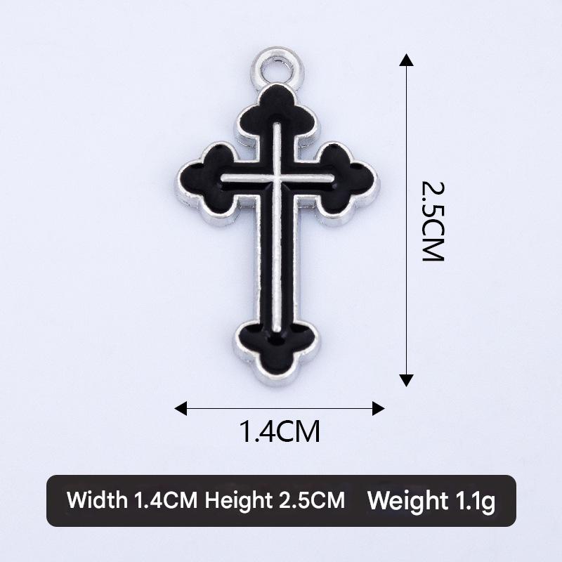 platinum color plated - black