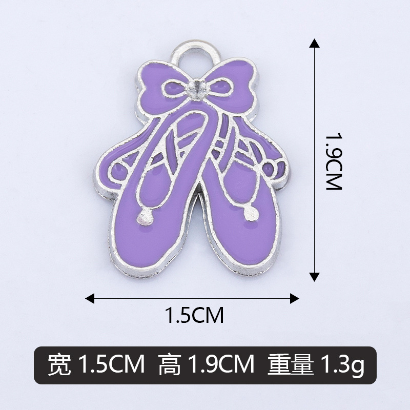 lavender purple - Platinum color plated