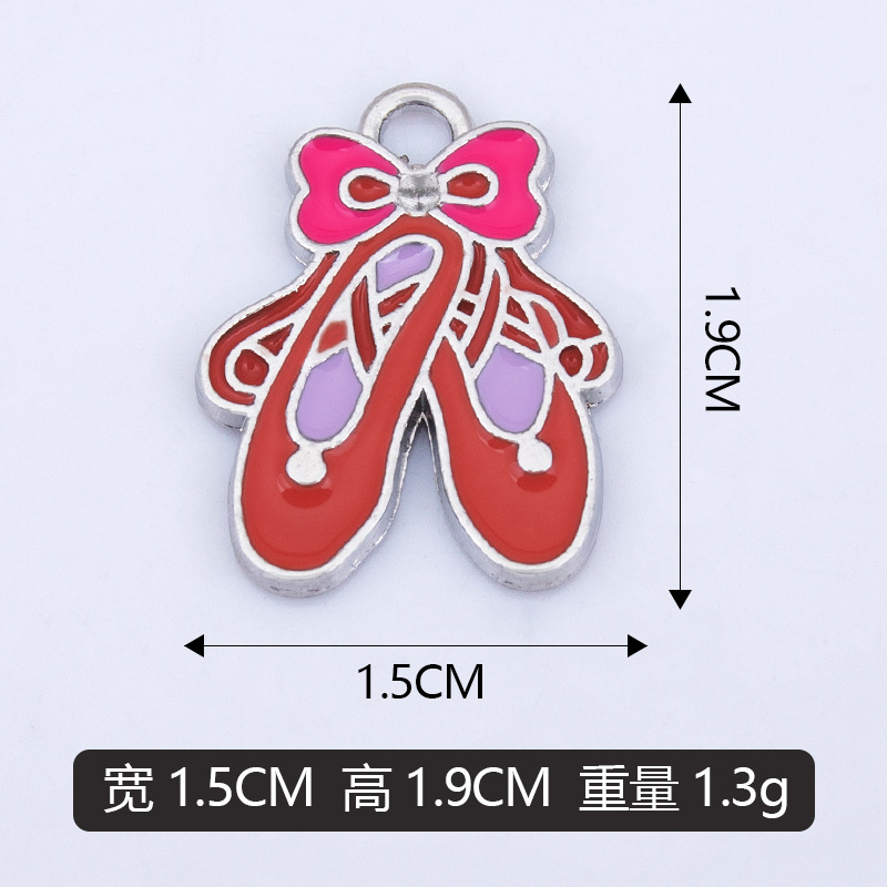 orange-red - Platinum color plated
