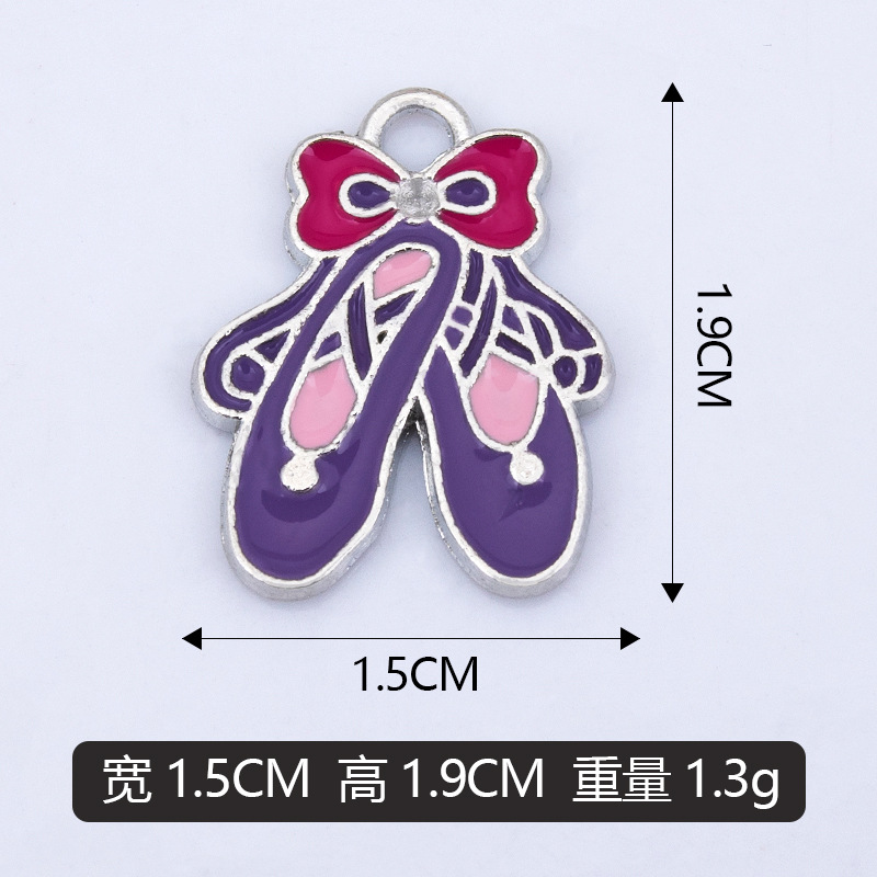 purple-blue - Platinum color plated