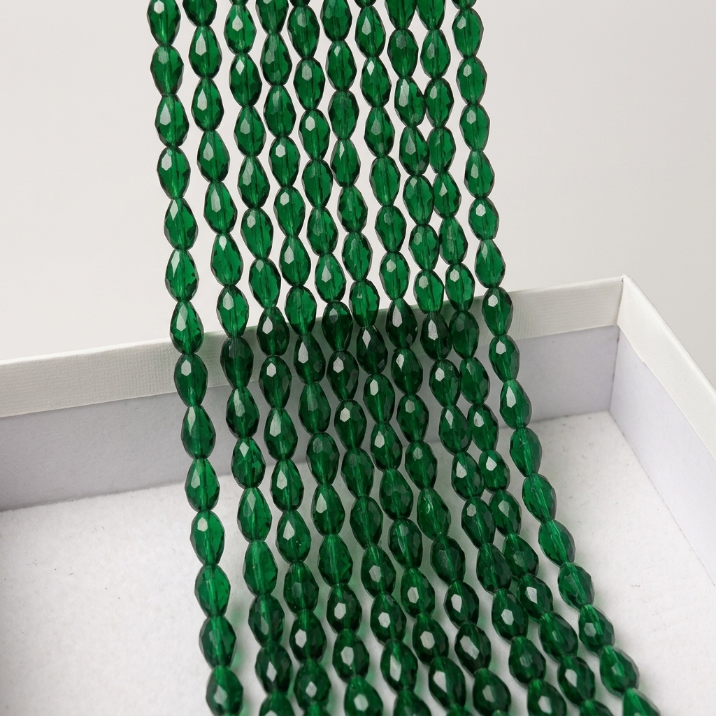 Water drop dark green
